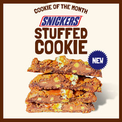 Snickers Stuffed Cookie