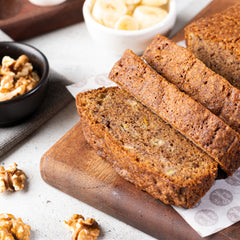 Banana Walnut Bread Loaf