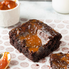 Sea Salt Caramel Brownie
