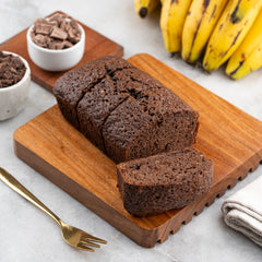 Mini Chocolate Banana Bread Loaf