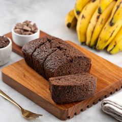 Mini Chocolate Banana Bread Loaf
