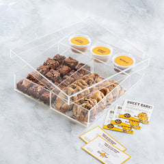 Ultimate Acrylic Gift Box (Cookie & Brownie Bites)