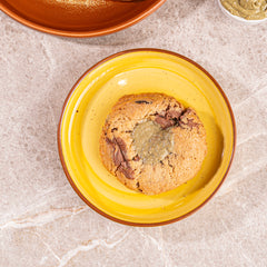 Chocolate Pistachio Kunafah Cookie