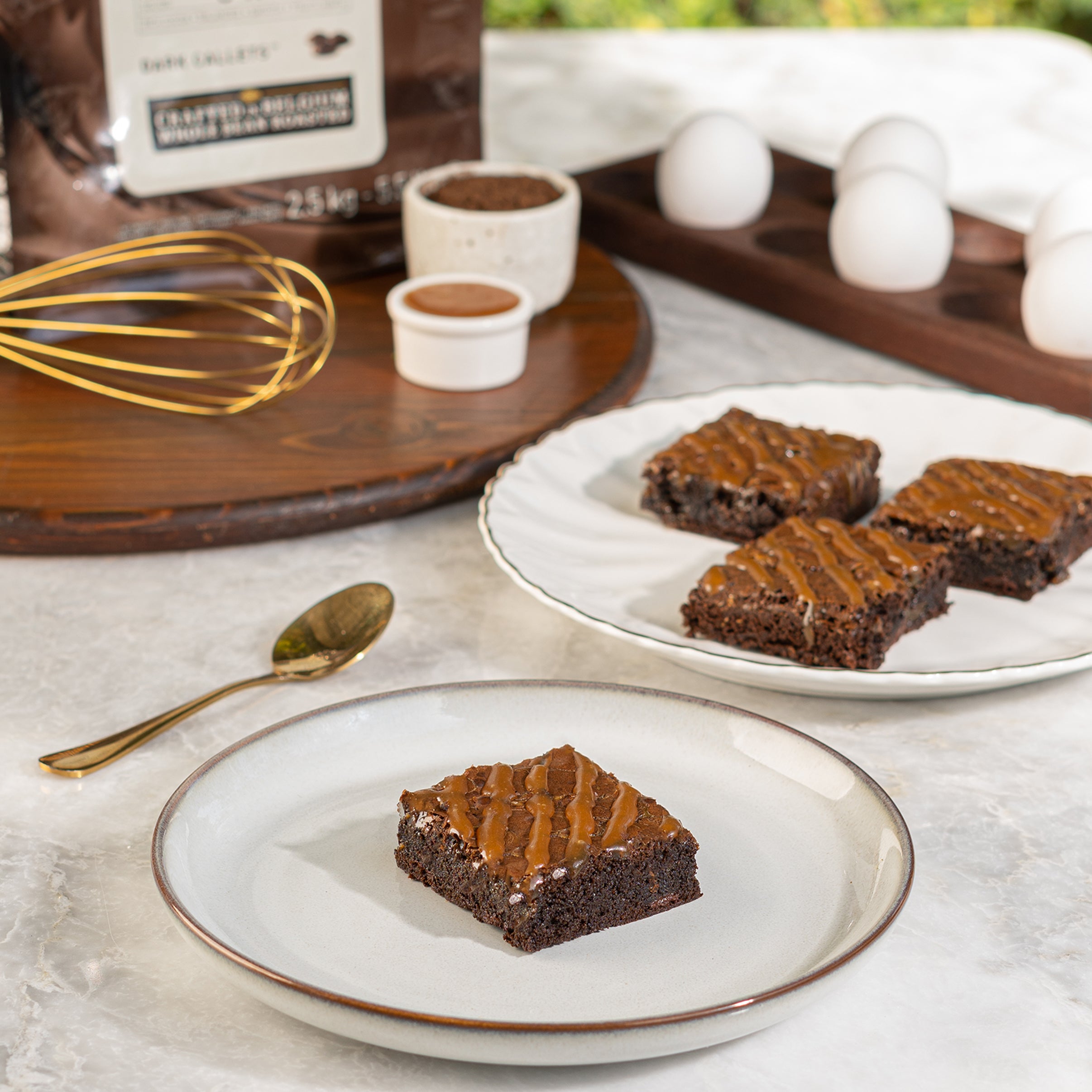 Sea Salt Caramel Brownie – Sweet Rack - Lahore