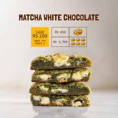 Matcha White Chocolate Cookie