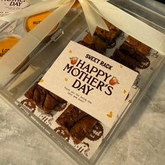 Happy Mother’s Day Acrylic Gift Box (Mini Nutella Brownies)