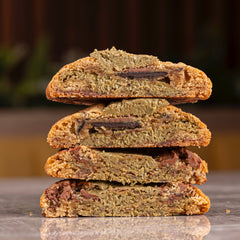 Chocolate Pistachio Kunafah Cookie