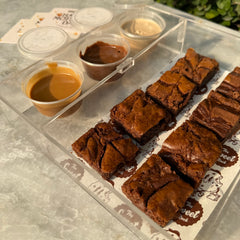 Acrylic Gift Box (Mini Nutella Brownies)