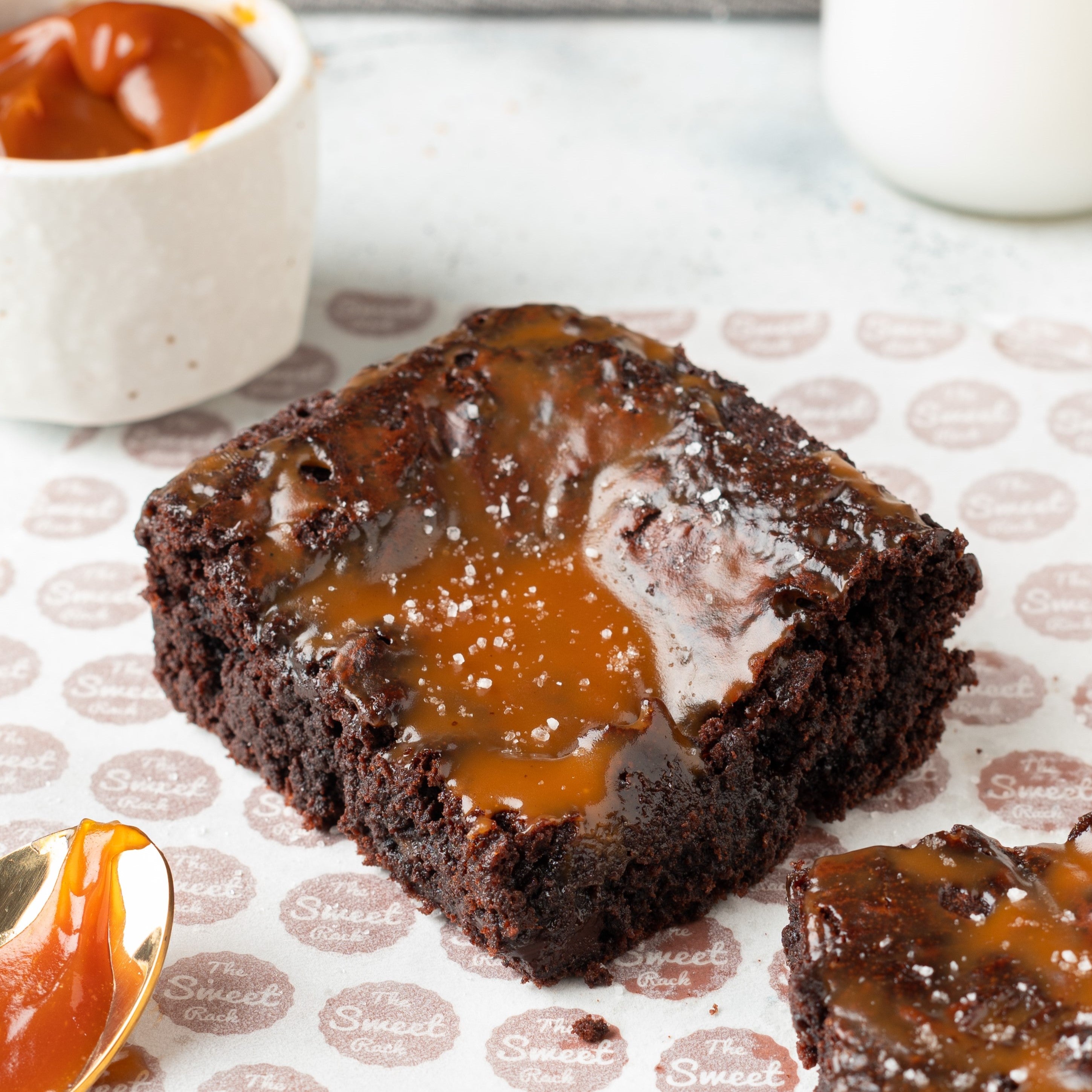 Sea Salt Caramel Brownie – Sweet Rack - Lahore