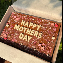 Happy Mother’s Day Brownie Slab