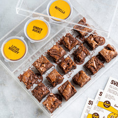 Acrylic Gift Box (Mini Nutella Brownies)