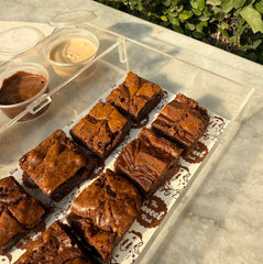 Acrylic Gift Box (Mini Nutella Brownies)