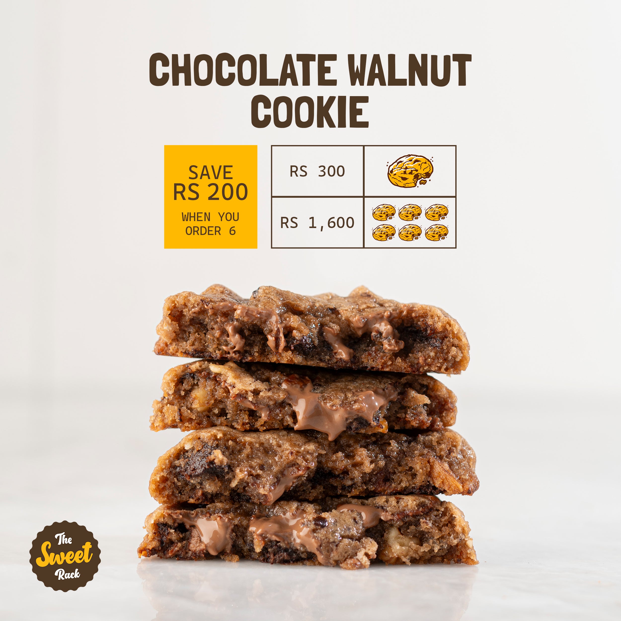 Chocolate Walnut Cookie – The Sweet Rack