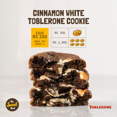 Cinnamon White Toblerone Cookie