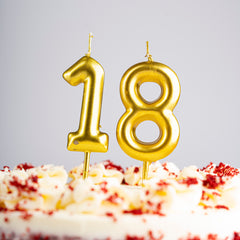 Numerical Birthday Candles