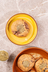 Chocolate Pistachio Kunafah Cookie