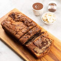 Nutella Banana Bread Loaf