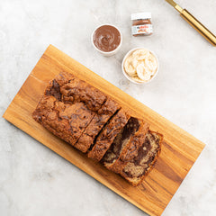 Nutella Banana Bread Loaf