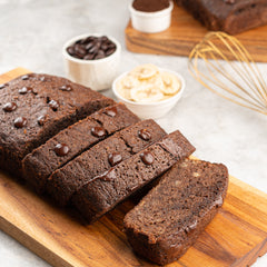 Chocolate Chip Banana Bread Loaf