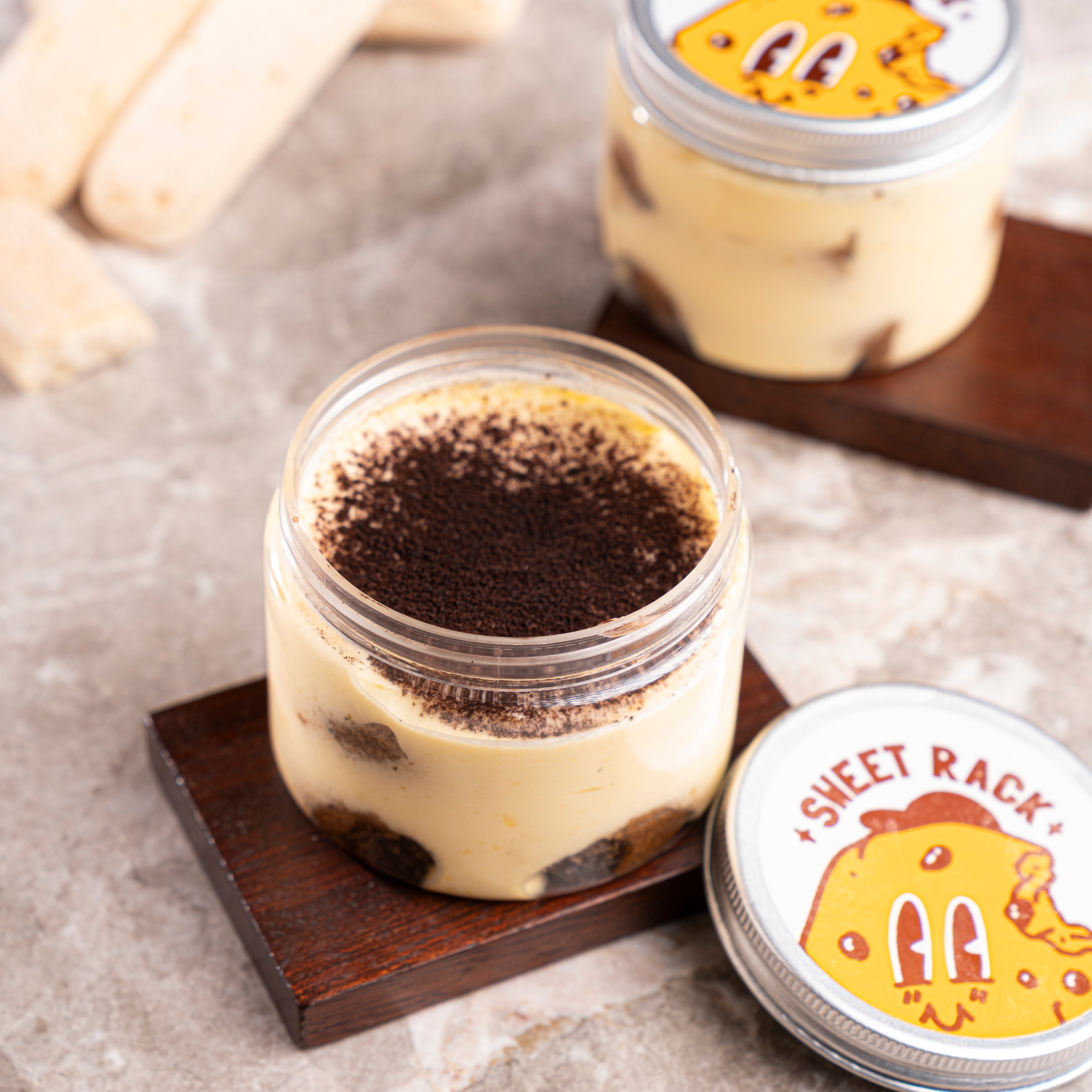 Authentic Tiramisu (Single Serving) – Sweet Rack - Lahore
