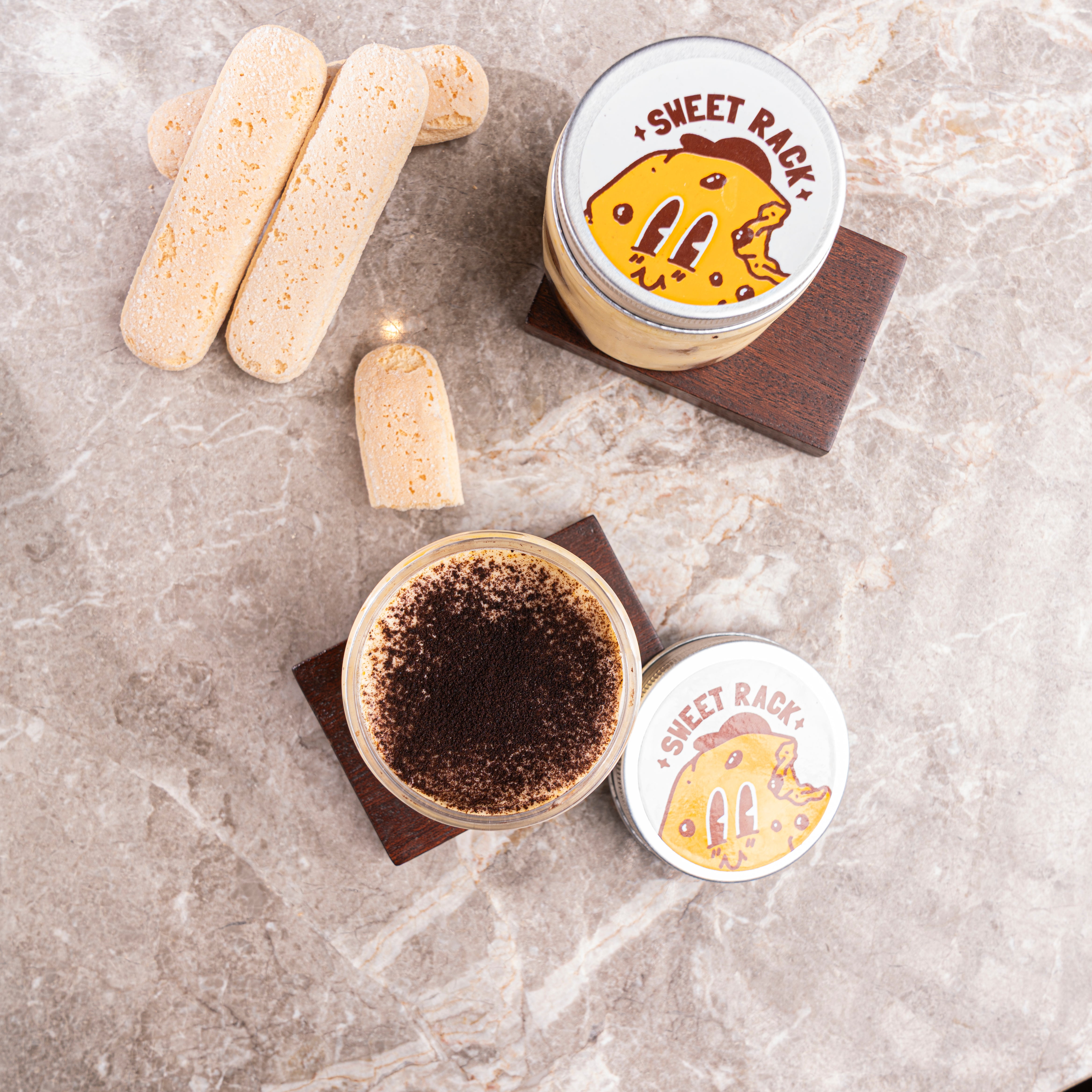 Authentic Tiramisu (Single Serving) – Sweet Rack - Lahore