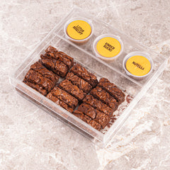Acrylic Gift Box (Mini Nutella Brownies)