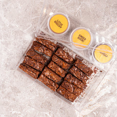 Acrylic Gift Box (Mini Nutella Brownies)