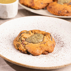 Chocolate Pistachio Kunafah Cookie