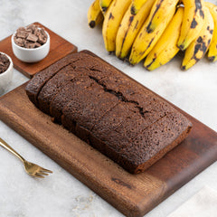 Chocolate Banana Bread Loaf