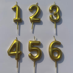 Numerical Birthday Candles